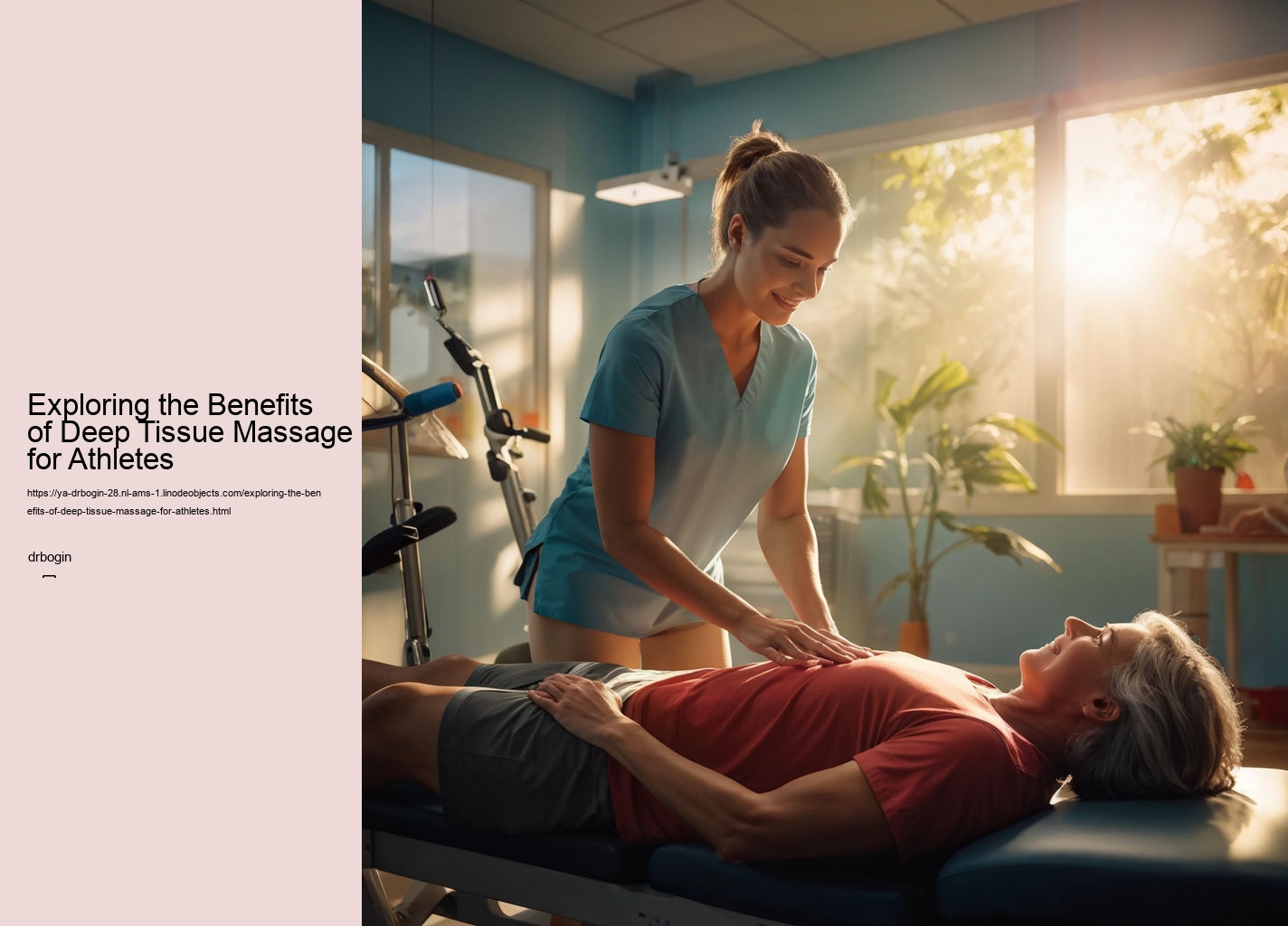 Exploring the Benefits of Deep Tissue Massage for Athletes